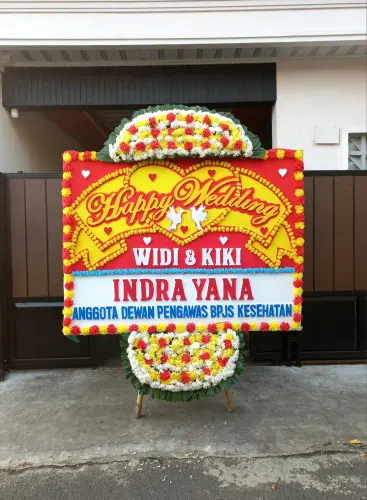Papan Bunga Pernikahan dukuh